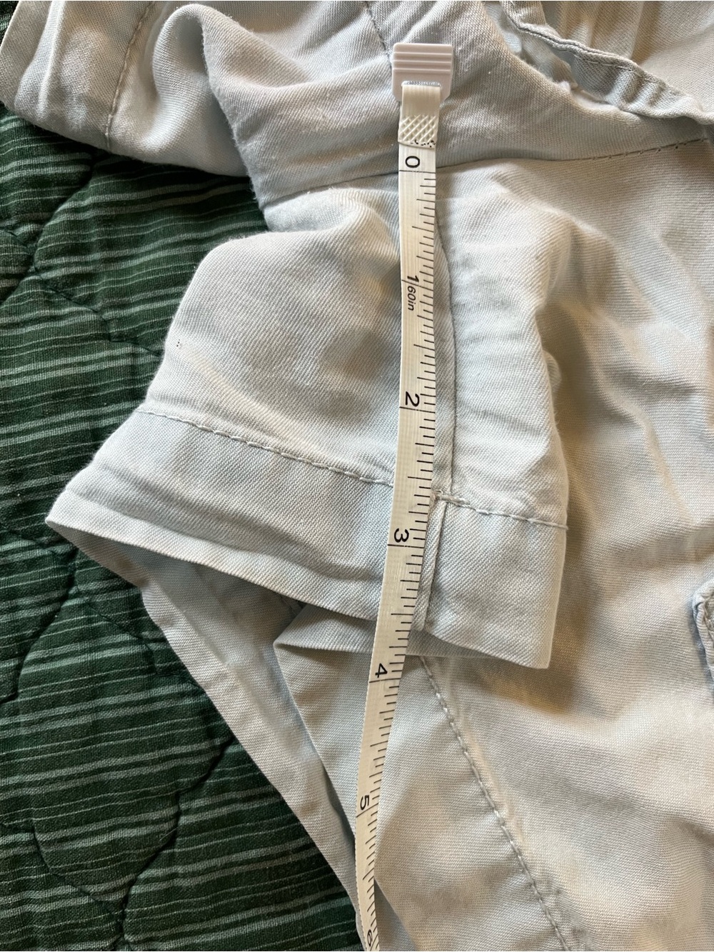 GAP Ice Blue Drawstring Shorts - Picture 5 of 6